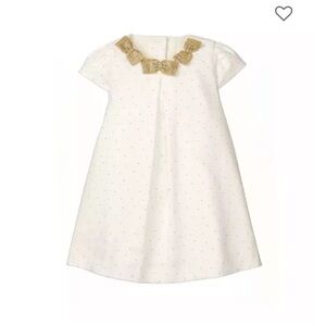 Janie and Jack Velvet Bow Dress 12-18 months